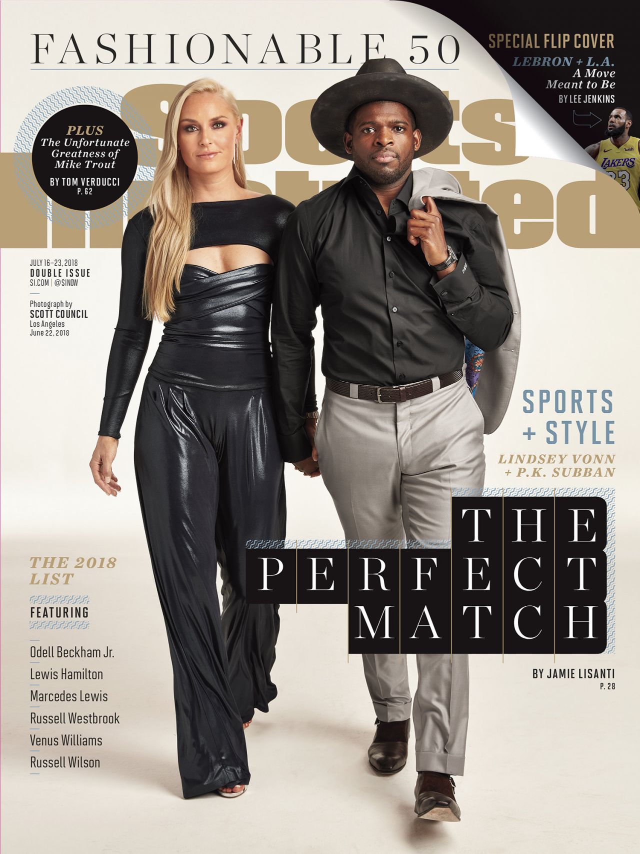 Lindsey Vonn - Sports Illustrated's 'Fashionable 50' Issue • CelebMafia