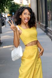 Liza Koshy in All Yellow - New York 07/16/2018
