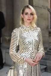 Lucy Boynton - Valentino Fashion Show in Paris 07/04/2018