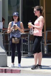 Lucy Hale - Leaves the Gym in Studio City 07/20/2018