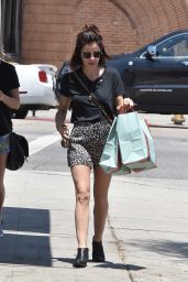 Lucy Hale - Shopping in LA 07/19/2018