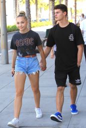 Maddie Ziegler and Joey Birlem Shopping in Beverly Hills 07/16/2018