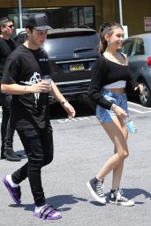 Madison Beer and Her Boyfriend Zack Bia - Out in Los Angeles 06/30/2018