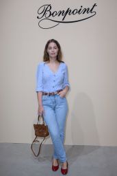 Marie-Ange Casta at Bonpoint Fashion Show in Paris 07/04/2018