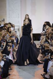 Megan Williams Walks Elie Saab Fashion Show in Paris 07/04/2018