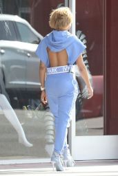 Melanie Brown - Shopping on Melrose Ave in West Hollywood