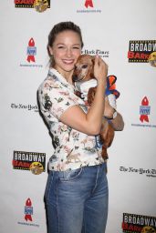 Melissa Benoist - Broadway Barks Animal Adoption Event in New York 07/14/2018