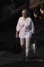 Meryl Streep - Leaving the Set of "Big Little Lies" in Los Angeles 07/28/2018