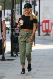Mollie King at BBC Radio One Studios in London 07/13/2018
