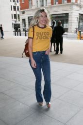 Mollie King Cute Style - BBC Radio Studios in London 07/20/2018