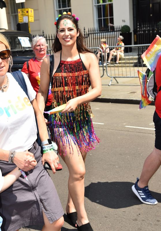 Nicola Thorp at Pride in London Parade