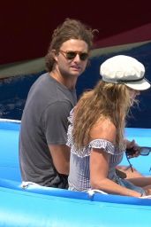 Nina Agdal and Jack Brinkley-Cook on Holiday in Capri 07/29/2018