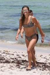 Nina Agdal in Bikini - Miami 07/13/2018