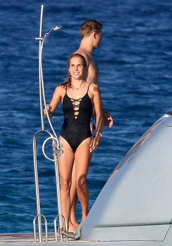 Nina Weiss on Holiday in Formentera 07/16/2018