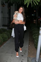Olivia Culpo at Gracias Madre in West Hollywood 07/28/2018