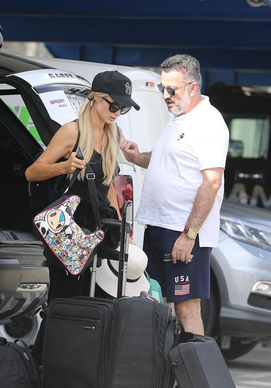 Paris Hilton - Arrives in Ibiza 07/01/2018