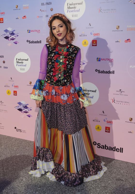 Paty Cantú – Universal Music Festival 2018 Concert in Madrid