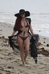 Phoebe Price in Bikini on the Beach in Malibu 07/18/2018