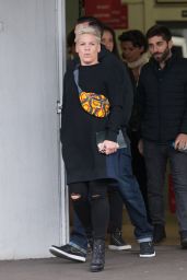 Pink and Husband Carey Hart in Melbourne 07/25/2018