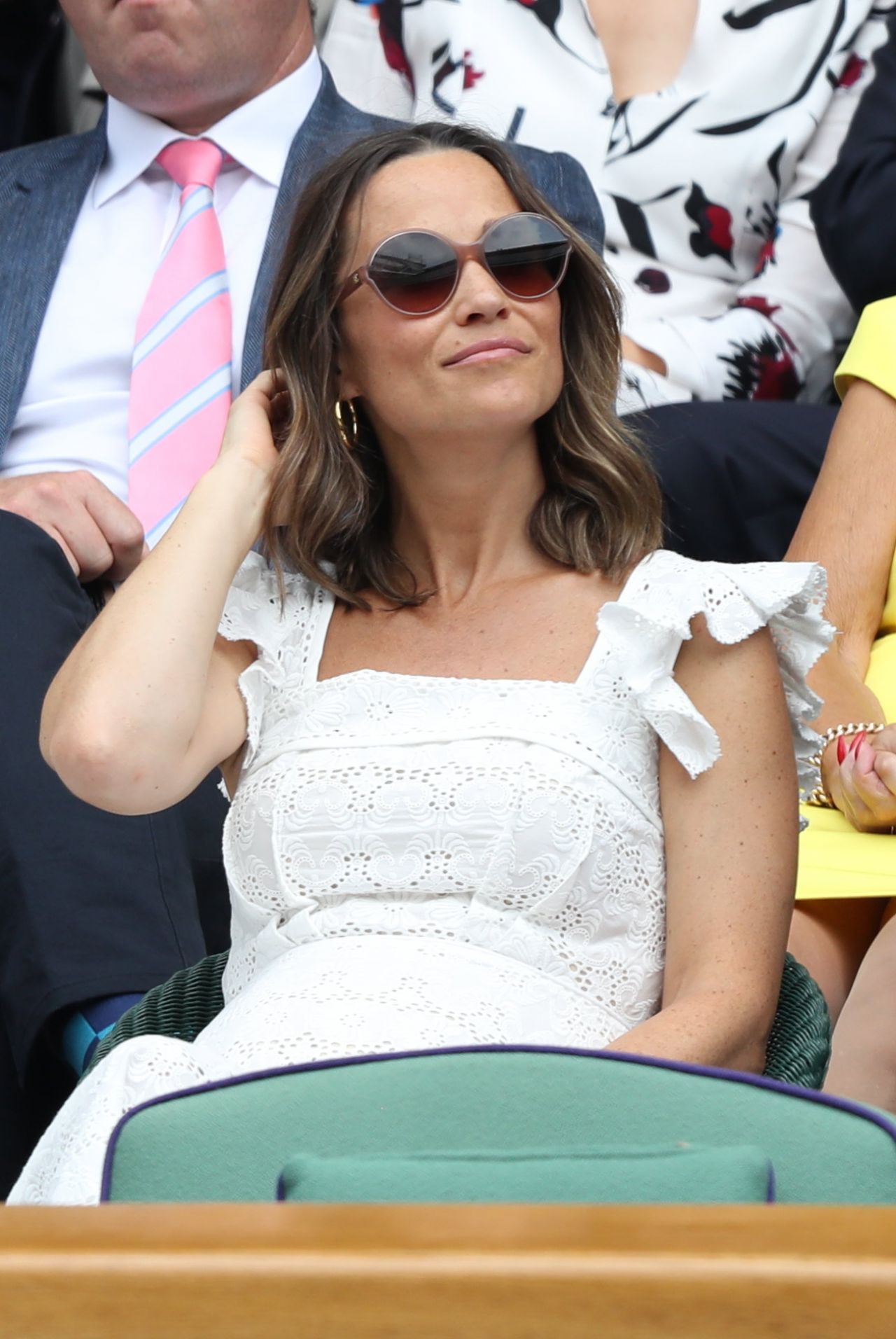 Pippa Middleton at Wimbledon Championship Tennis 2018 in London ...