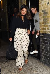 Priyanka Chopra and Nick Jonas - Leaving The Chiltern Firehouse in London 07/18/2018
