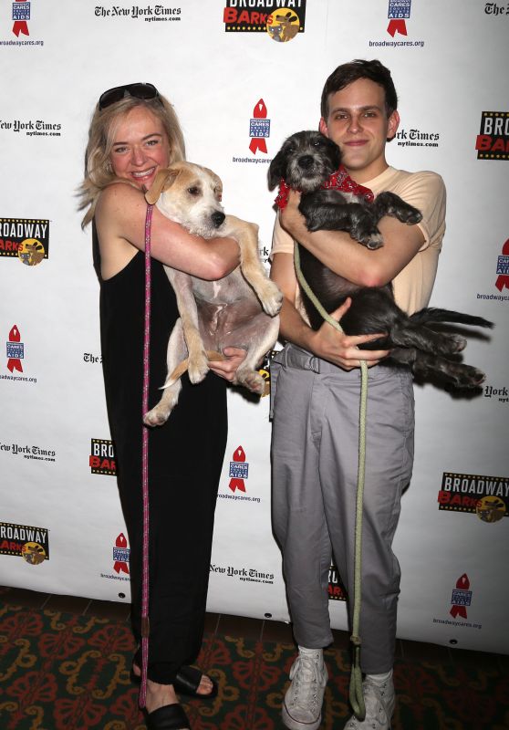 Rachel Bay Jones - Broadway Barks Animal Adoption Event in New York 07/14/2018