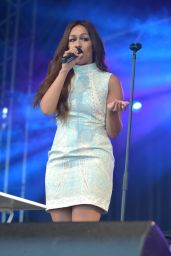 Rebecca Ferguson Performs at South Sheilds Bents Park 07/29/2018