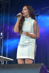 Rebecca Ferguson Performs at South Sheilds Bents Park 07/29/2018