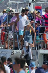 Renae Ayris and Her Fiance Andrew Papadopoulos - Mykonos 07/06/2018