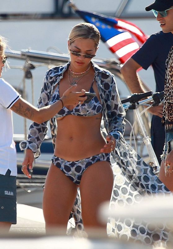 Rita Ora in Bikini - Barcelona 07/19/2018