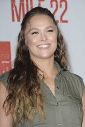 Ronda Rousey - "Mile 22" Photocall in Los Angeles