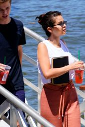 Selena Gomez - Goes on a Yacht in New York 07/08/2018