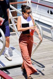 Selena Gomez - Goes on a Yacht in New York 07/08/2018