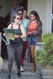 Selena Gomez on the Set of Her New Zombie Movie "Kill the Head" in Fleischmanns, NY 07/12/2018