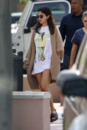 Selena Gomez Street Style - Out for Breakfast in Studio City 07/25/2018
