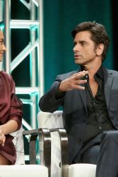 Shay Mitchell - "YOU" Panel at 2018 Summer TCA Press Tour in LA