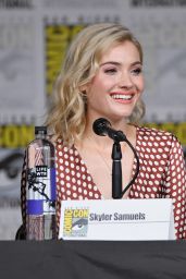 Skyler Samuels - "The Gifted" Panel at SDCC 2018