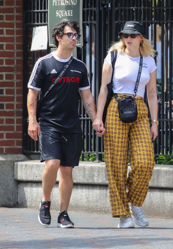 Sophie Turner and Joe Jonas Out in NYC 07/28/2018