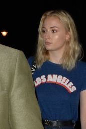 Sophie Turner at 34 Restaurant in London