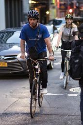 Sophie Turner Bike Ride in New York City 07/20/2018