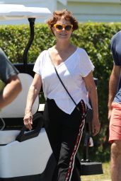 Susan Sarandon at the Kennedy Family Compound in Hyannisport 07/07/2018