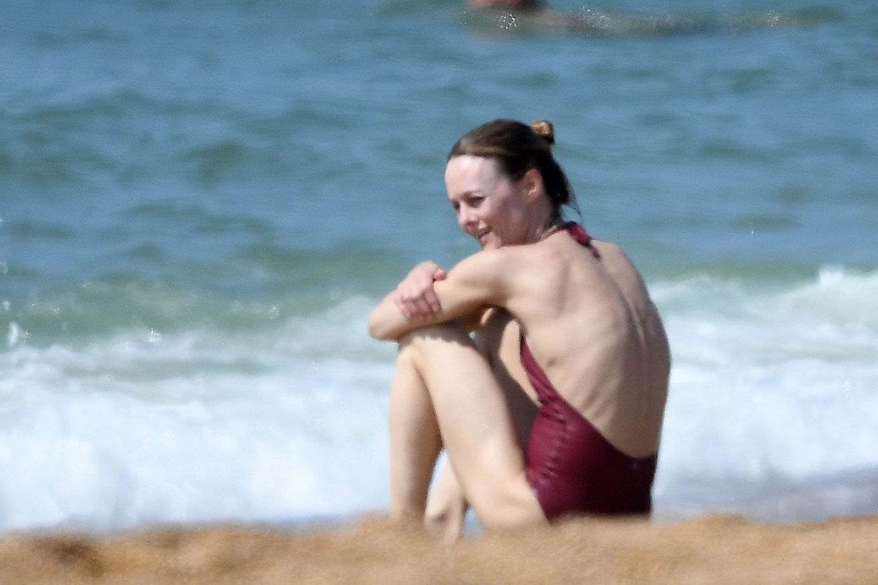 Vanessa Paradis in Swimsuit at the Beach in Biarritz1280 x 853