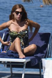 Veronica Maya in Bikini at Hotel Regina Isabella - Ischia Global Festival in Italy 07/15/2018