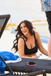 Vicky Pattison - Poses Poolside For Her New Calendar in Cyprus 07/14/2018