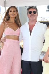 Alesha Dixon – Simon Cowell Honored With a Star on the Hollywood Walk of Fame in LA 08/22/2018