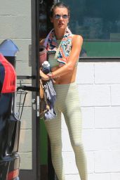 Alessandra Ambrosio - Leaving Her Pilates Classes in Brentwood 08/06/2018