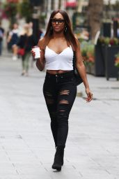 Alexandra Burke Style - Out in London 08/22/2018