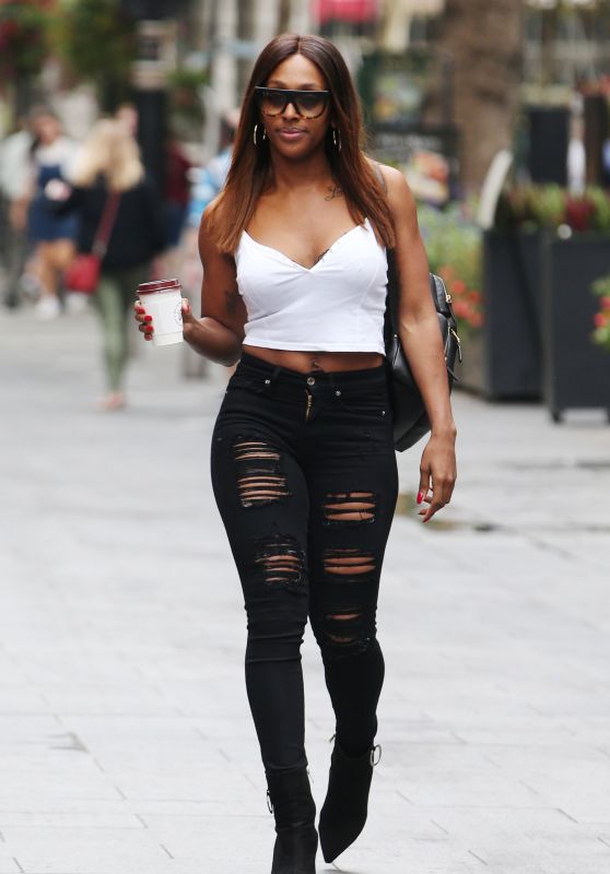 Alexandra Burke Style - Out in London 08/22/2018