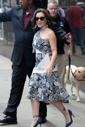 Alyssa Milano - Coming out of GMA in NY 08/06/2018