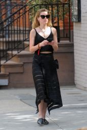 Amber Heard Style - Out in West Village 08/02/2018